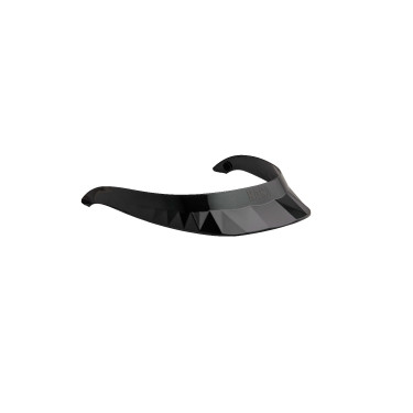 Visière pour casque d'équitation Naca Noir onyx brillant / noir Visière pour casque d'équitation Naca Noir onyx brillant / noir