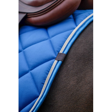 Tapis de selle Equithème Classic Bleu roi