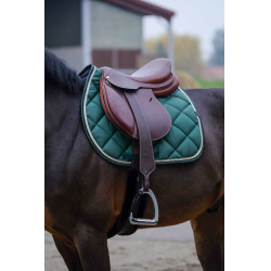 Tapis de selle Equithème Classic Vert foncé Tapis de selle Equithème Classic Vert foncé