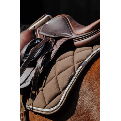 Tapis de selle Equithème Classic Marron foncé Tapis de selle Equithème Classic Marron foncé