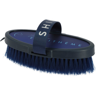 Brosse douce Equithème Je t'aime Bleu