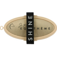 Brosse douce Equithème Je t'aime Amande Marron Brosse douce Equithème Je t'aime Amande Marron