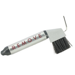 Cure-pieds Equithème Je t'aime Gris