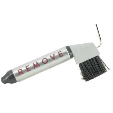 Cure-pieds Equithème Je t'aime Gris