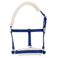 Licol foal Riding World mouton synthétique Bleu roi Licol foal Riding World mouton synthétique Bleu roi