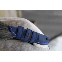 Protège-queue Equithème Classic 1200D Bleu marine Protège-queue Equithème Classic 1200D Bleu marine