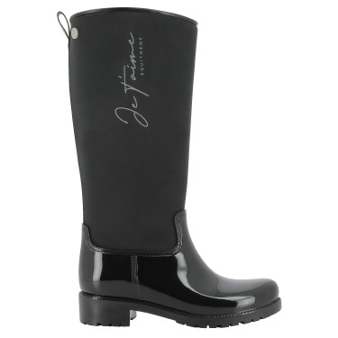 Bottes de pluie Equithème Je t'aime Noir Bottes de pluie Equithème Je t'aime Noir