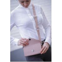 Pochette Pénélope New Phone pocket Rose poudré