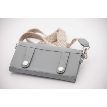 Pochette Pénélope New Phone pocket Bleu  /  gris