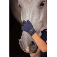 Gants Eden by Pénélope Hiver Marine Bleu marine