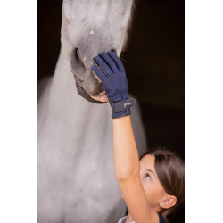 Gants Eden by Pénélope Hiver Marine Bleu marine