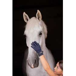 Gants Eden by Pénélope Hiver Marine Bleu marine