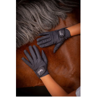 Gants Eden by Pénélope Prisma Strass Marine Bleu marine