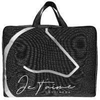Sac pour couverture Je t'aime Equithème Noir