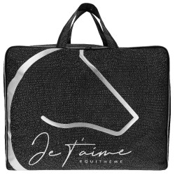 Sac pour couverture Je t'aime Equithème Noir Sac pour couverture Je t'aime Equithème Noir