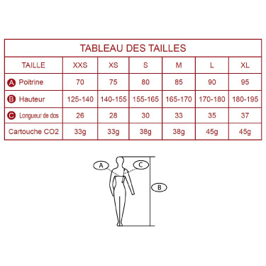Gilet airbag Spark Manège Gilet airbag Spark Manège