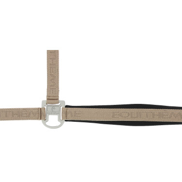 Licol nylon Equithème Jacquard Taupe Marron Licol nylon Equithème Jacquard Taupe Marron