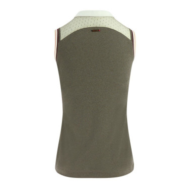 Polo femme Equithème Smoff sans manches Polo femme Equithème Smoff sans manches