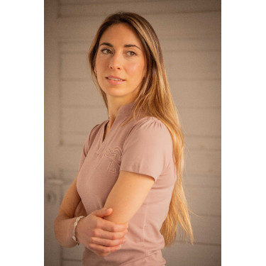 Polo Pénélope Josie Beige / rose