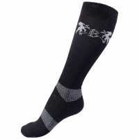 Chaussettes d'équitation Geo Warm B Vertigo Noir Chaussettes d'équitation Geo Warm B Vertigo Noir