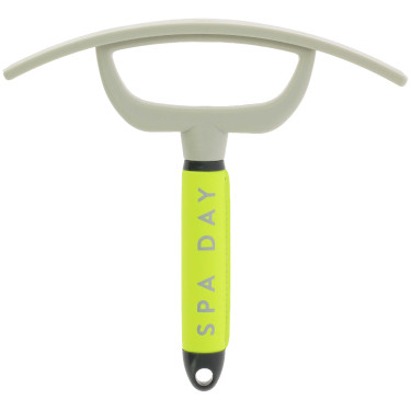 Couteau de chaleur Equithème Je t'aime Jaune fluo