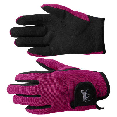 Gants extensibles Horze enfants Rose byzantin