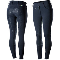 Pantalon Thermo Grand Prix Horze avec fond peau silicone femme Noir