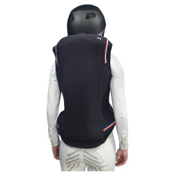 Blouson Helite Airshell Prestige pour airbag Zip'in Bleu nuit / rouge Blouson Helite Airshell Prestige pour airbag Zip'in Bleu nuit / rouge