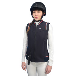 Blouson Helite Airshell Prestige pour airbag Zip'in Bleu nuit / rouge Blouson Helite Airshell Prestige pour airbag Zip'in Bleu nuit / rouge