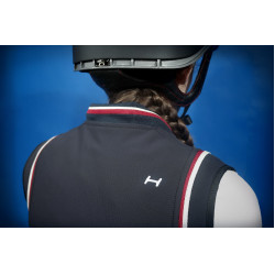 Blouson Helite Airshell Prestige pour airbag Zip'in Bleu nuit / rouge Blouson Helite Airshell Prestige pour airbag Zip'in Bleu nuit / rouge