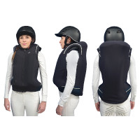Blouson Helite Airshell Prestige pour airbag Zip'in Bleu nuit / rouge Blouson Helite Airshell Prestige pour airbag Zip'in Bleu nuit / rouge