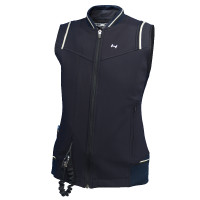Blouson Helite Airshell Prestige pour airbag Zip'in Bleu nuit / noir
