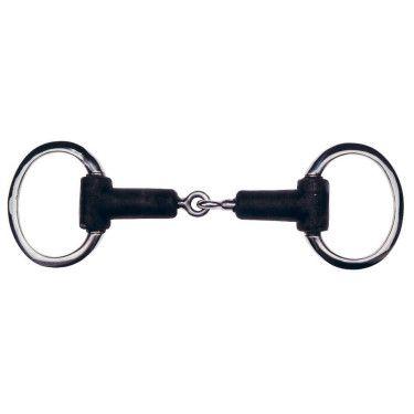 Mors olive Feeling caoutchouc brisé Mors olive Feeling caoutchouc brisé