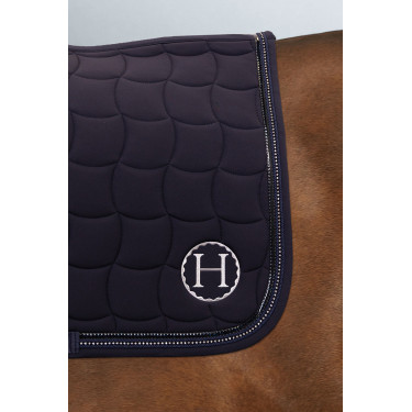 Tapis de selle Harcour Stelina Marine Bleu marine