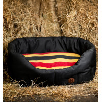 Coussin pour chien Horseware Newmarket Or blanc