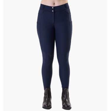 Pantalon d'équitation Horseware Flexfit hiver grip genoux femme