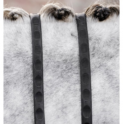Rênes Horseware grip pouce caoutchouc Rênes Horseware grip pouce caoutchouc
