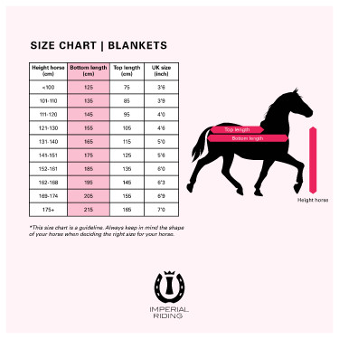 Couverture de paddock Imperial Riding Basic avec couvre-cou haut Fleece