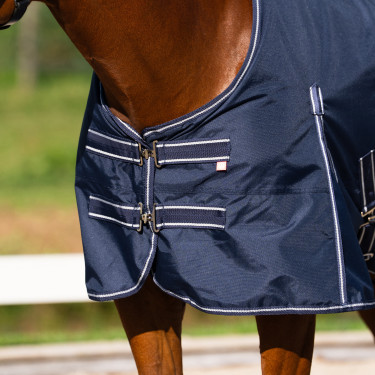 Couverture de paddock Imperial Riding Basic sans couvre-cou 200gr Marine Bleu marine Couverture de paddock Imperial Riding Basic sans couvre-cou 200gr Marine Bleu marine