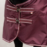 Couverture de paddock Imperial Riding Basic sans couvre-cou 300gr Rouge profond