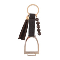 Porte-clés HV Polo Rubia étriers Bois Beige