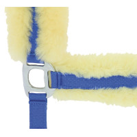 Licol Equi-Theme Mouton véritable Bleu roi