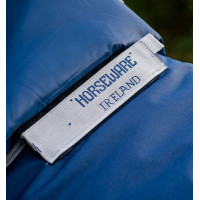 Couverture Horseware Amigo 1200D FieldSafe Plus Turnout 50g Marine / gris titane / argent Bleu marine