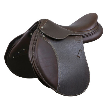 Selle mixte Eric Thomas Élite grainée Selle mixte Eric Thomas Élite grainée
