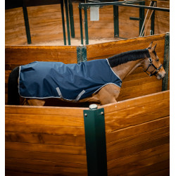 Couverture de marcheur Horseware Amigo Ripstop 900D 100g Marine / gris titanium Bleu marine