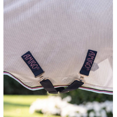 Chemise Anti-Mouches Pour Poney Amigo® Bug Rug Plus Argent / citron / marine / rose / bleu