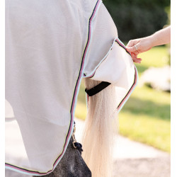 Chemise Anti-Mouches Pour Poney Amigo® Bug Rug Plus Argent / citron / marine / rose / bleu