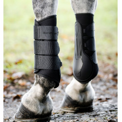 Guêtres de dressage Horseware® Classic Noir / noir Guêtres de dressage Horseware® Classic Noir / noir