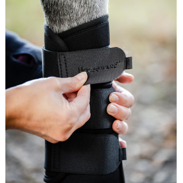Guêtres de dressage Horseware® Classic Noir / noir Guêtres de dressage Horseware® Classic Noir / noir