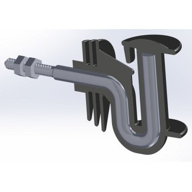 Isolateur angulaire ruban 40 mm Cavallo AKO par 10 Isolateur angulaire ruban 40 mm Cavallo AKO par 10